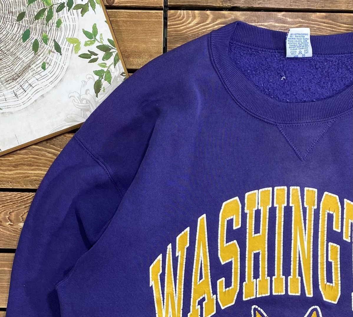Russell Athletic × Vintage Vintage Russell Athletic Washington Wolf Big Logo size L Size US L / EU 52-54 / 3 - 6 Thumbnail