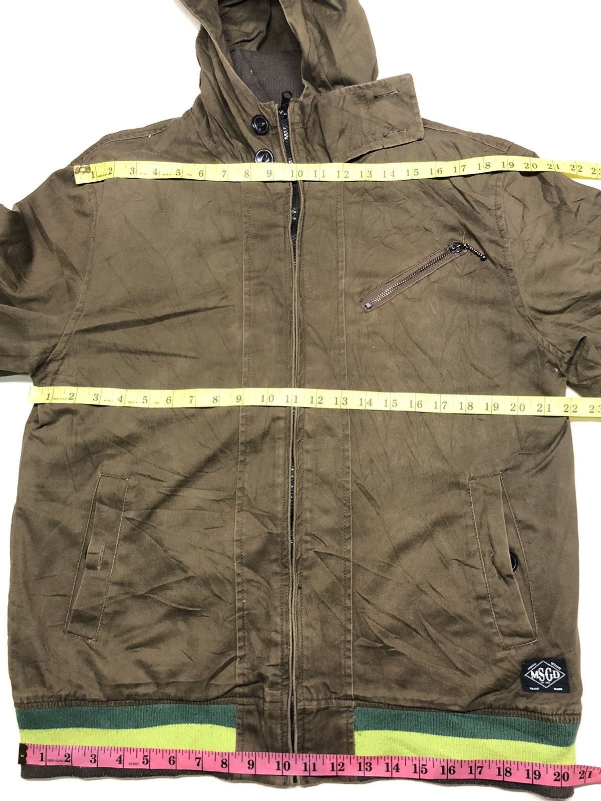 Japanese Brand × Vintage MASTERGROUND ZIPPER HOODIE JACKET JAPAN Size US L / EU 52-54 / 3 - 9 Thumbnail