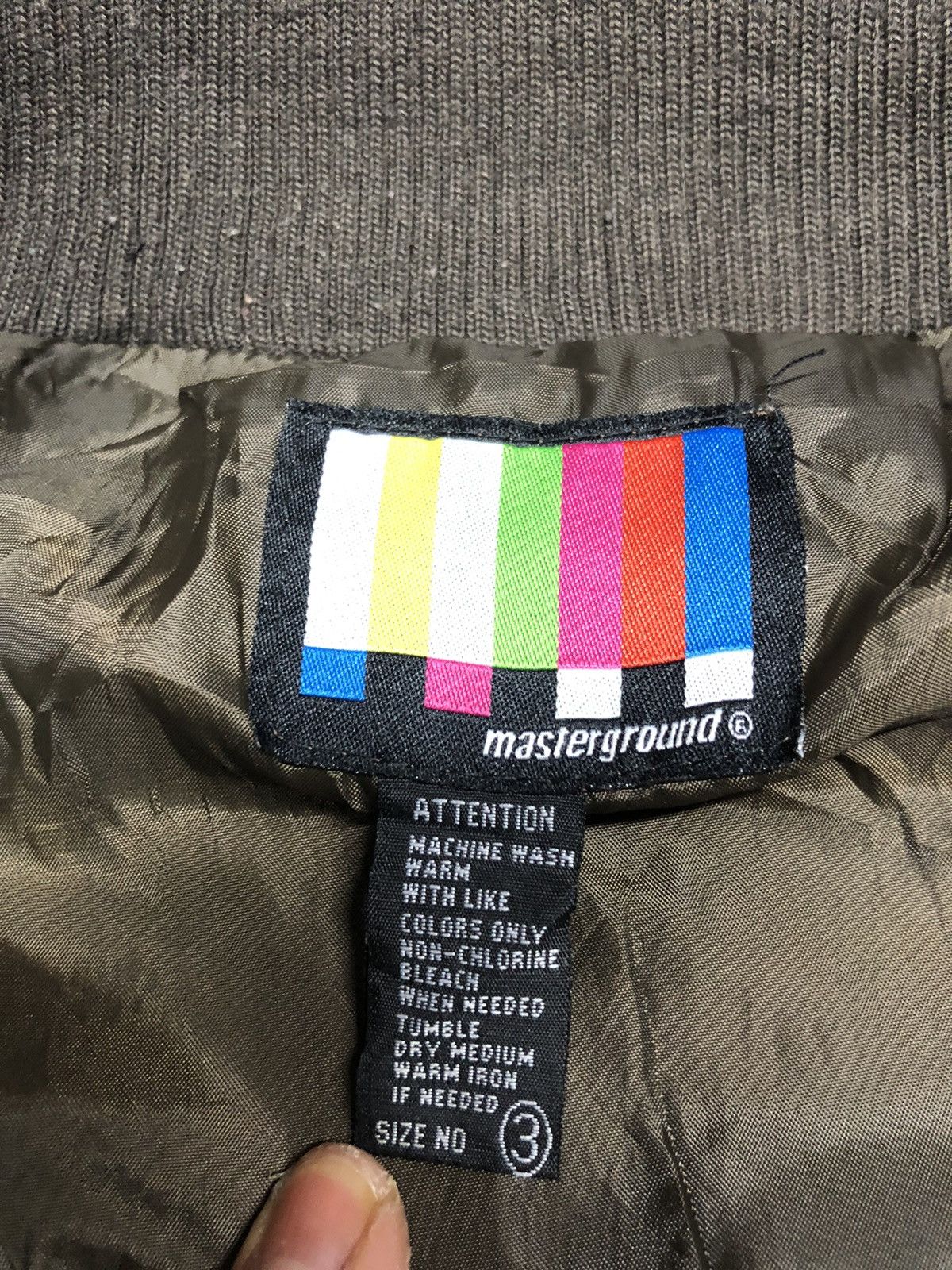 Japanese Brand × Vintage MASTERGROUND ZIPPER HOODIE JACKET JAPAN Size US L / EU 52-54 / 3 - 5 Thumbnail