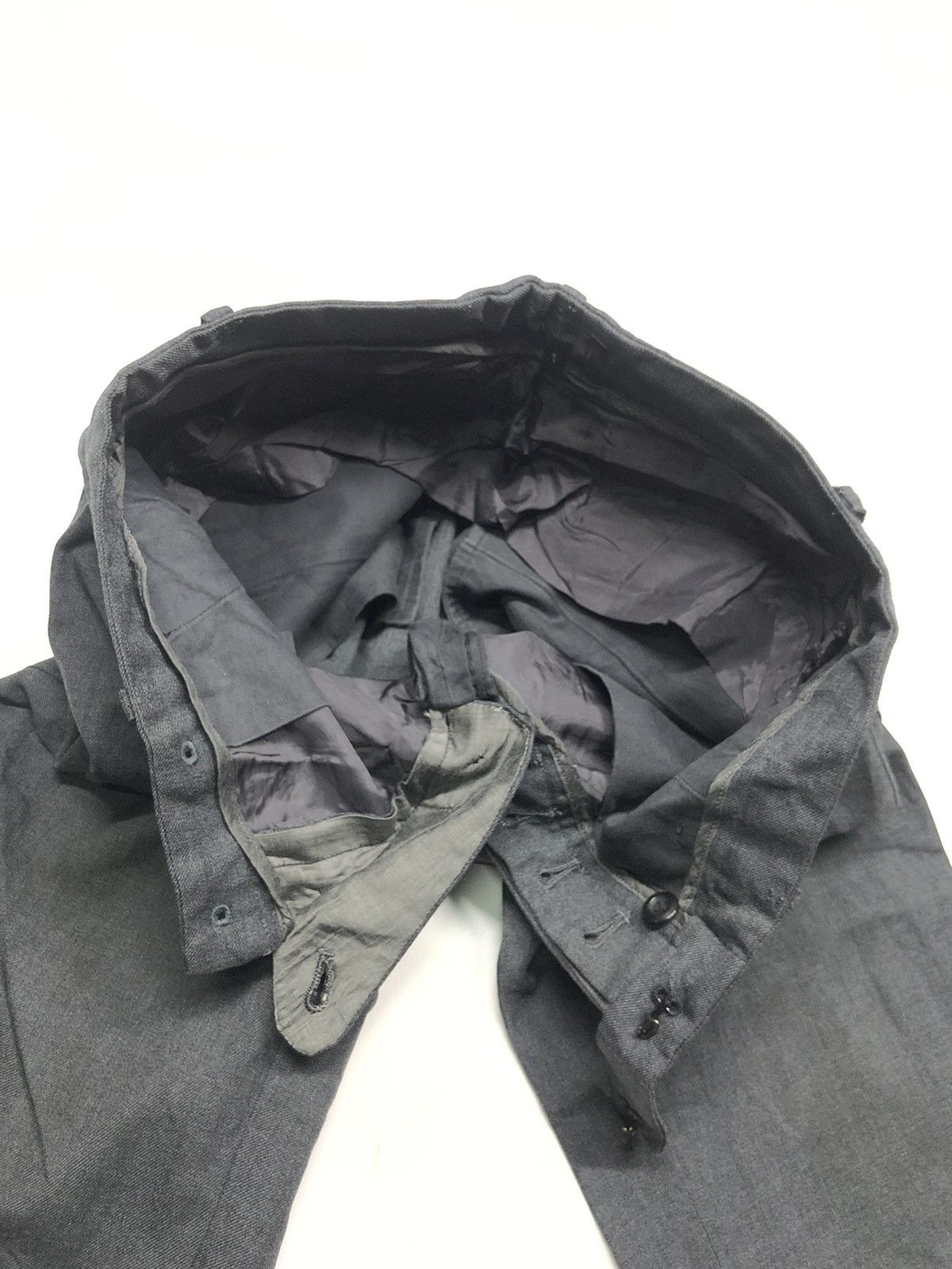 Attachment × Japanese Brand ATACHMENT HERINGBONE SLACK WOOL CASUAL PANTS Size US 27 - 10 Thumbnail