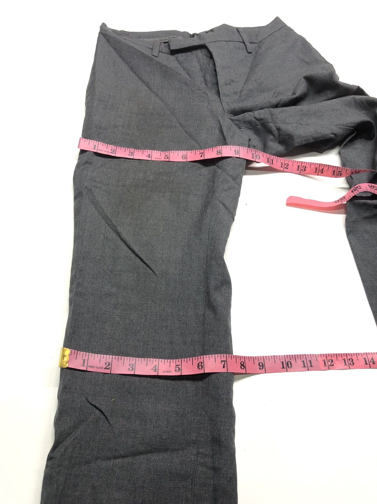 Attachment × Japanese Brand ATACHMENT HERINGBONE SLACK WOOL CASUAL PANTS Size US 27 - 14 Thumbnail