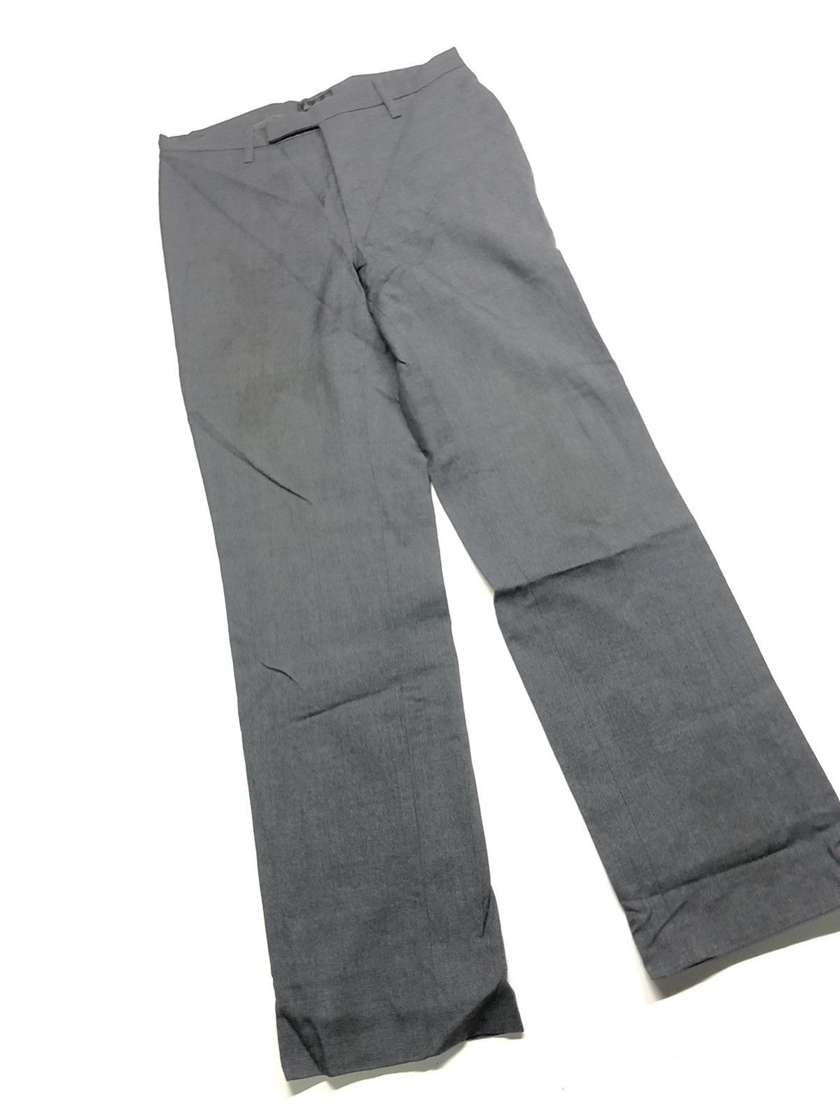 Attachment × Japanese Brand ATACHMENT HERINGBONE SLACK WOOL CASUAL PANTS Size US 27 - 4 Thumbnail