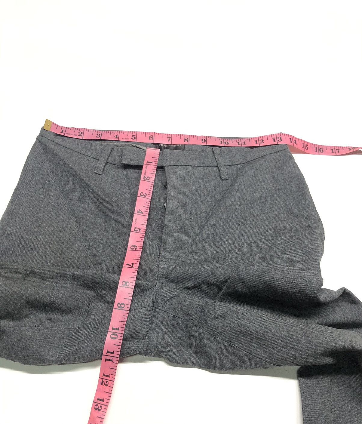 Attachment × Japanese Brand ATACHMENT HERINGBONE SLACK WOOL CASUAL PANTS Size US 27 - 13 Thumbnail