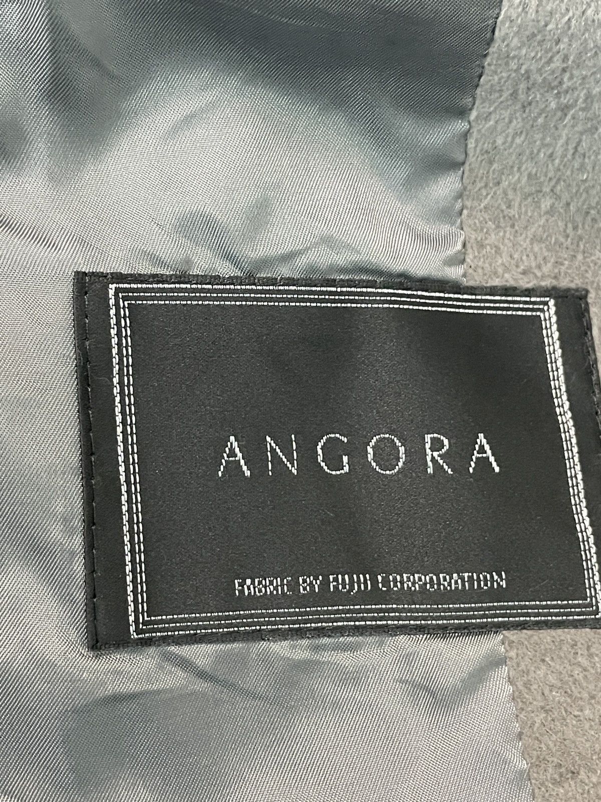 Japanese Brand Ined X Angora Inner Faux Fur Long Coat Size M / US 6-8 / IT 42-44 - 16 Thumbnail