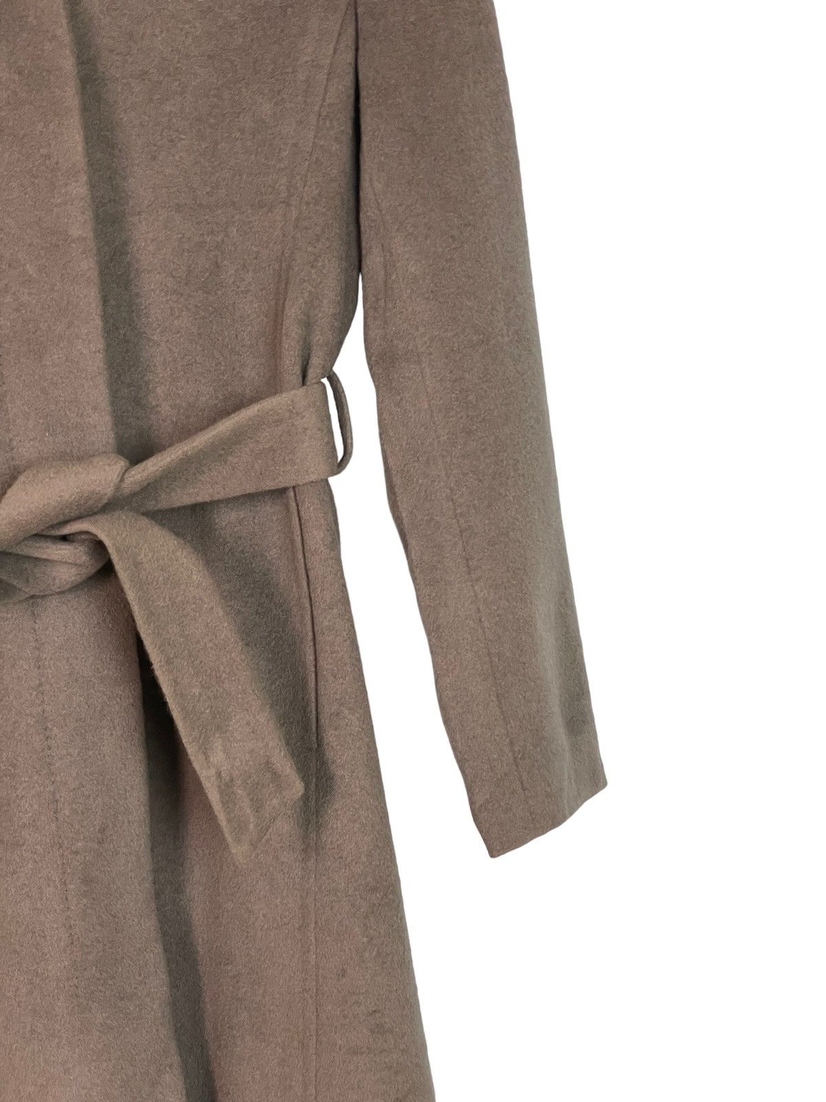 Japanese Brand Ined X Angora Inner Faux Fur Long Coat Size M / US 6-8 / IT 42-44 - 4 Thumbnail