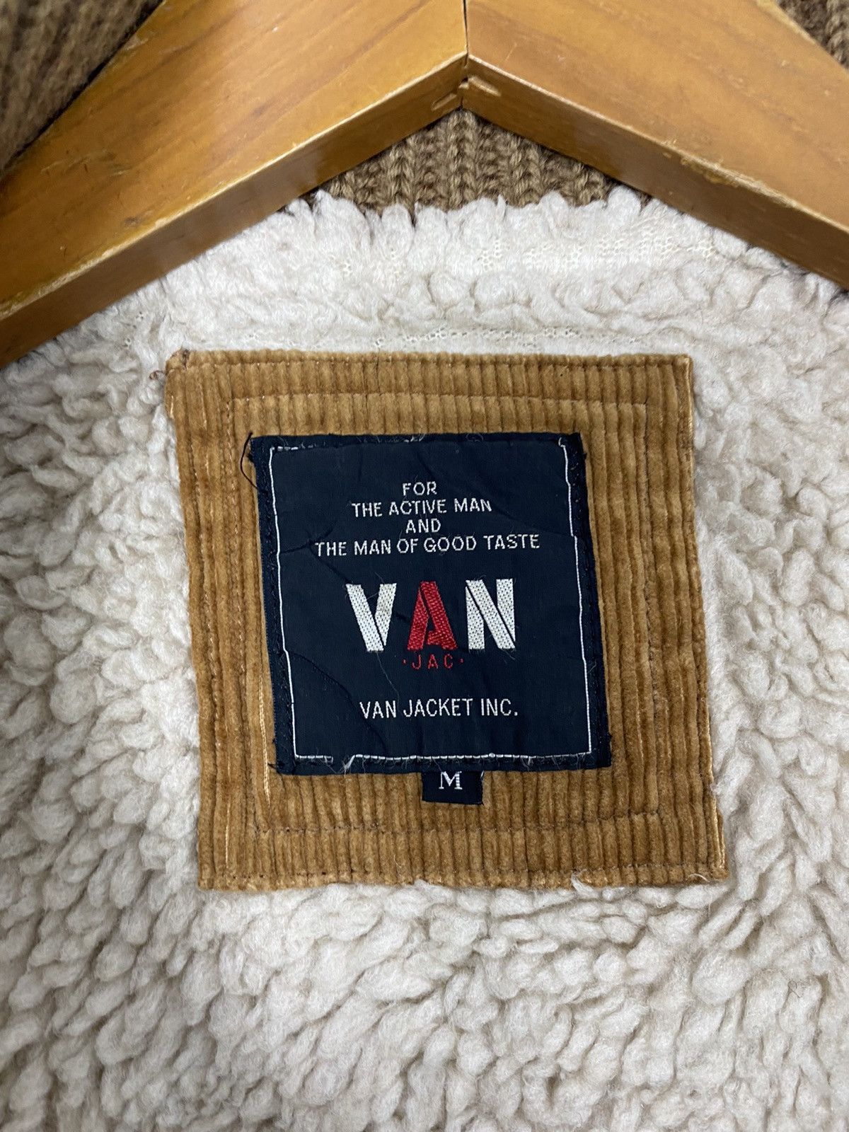 Van Vintage Van Jac Corduroy Deep Piled Inside Long Jacket Size US S / EU 44-46 / 1 - 5 Thumbnail