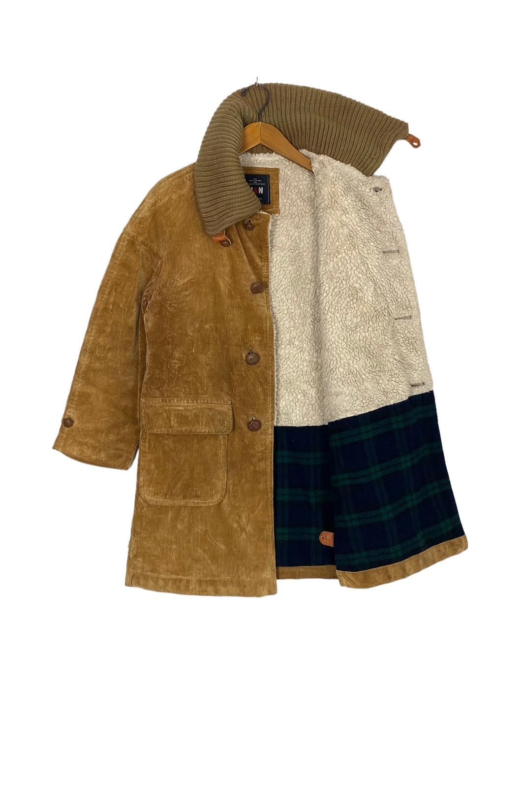 Van Vintage Van Jac Corduroy Deep Piled Inside Long Jacket Size US S / EU 44-46 / 1 - 2 Thumbnail
