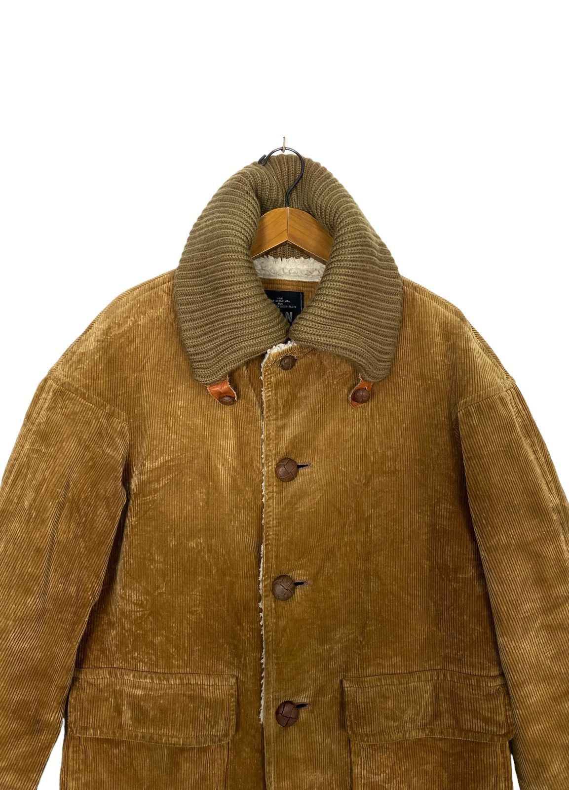 Van Vintage Van Jac Corduroy Deep Piled Inside Long Jacket Size US S / EU 44-46 / 1 - 3 Thumbnail