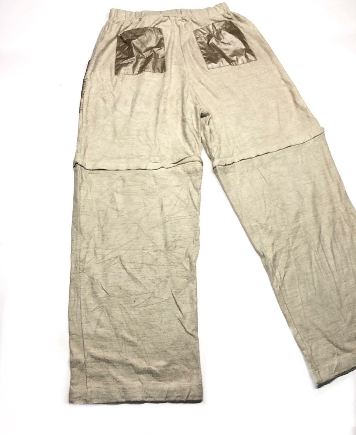 Designer × Japanese Brand ROUX DE PERFE 2 WAY SHORT/LONG BAGGY PANTS Size US 33 - 9 Thumbnail