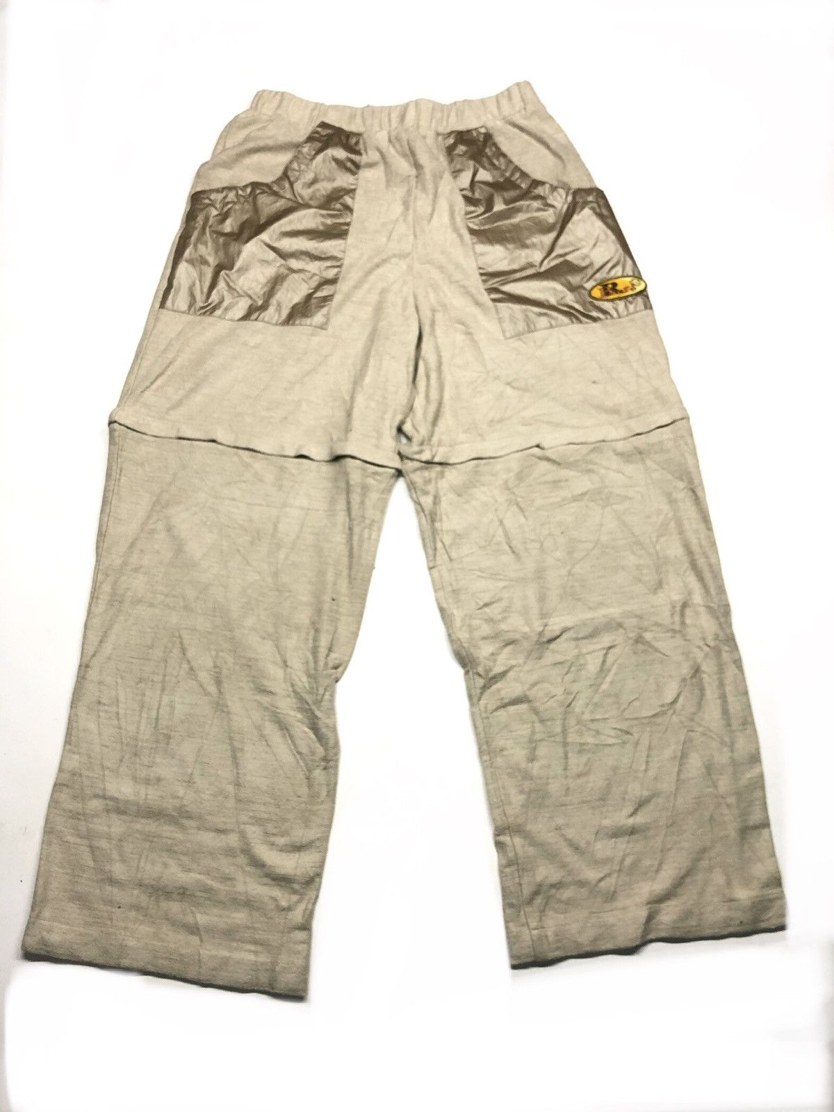 Designer × Japanese Brand ROUX DE PERFE 2 WAY SHORT/LONG BAGGY PANTS Size US 33 - 1 Thumbnail