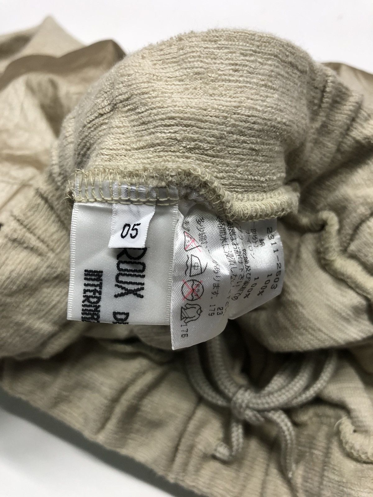 Designer × Japanese Brand ROUX DE PERFE 2 WAY SHORT/LONG BAGGY PANTS Size US 33 - 13 Thumbnail