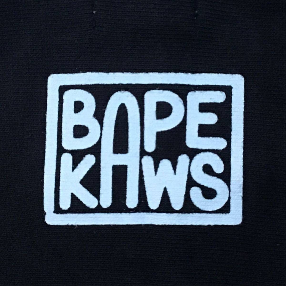 Bape × Kaws BAPE × kaws ape head Full zip hoodie Navy Size US L / EU 52-54 / 3 - 4 Thumbnail