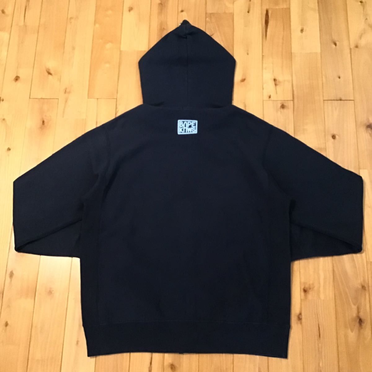 Bape × Kaws BAPE × kaws ape head Full zip hoodie Navy Size US L / EU 52-54 / 3 - 3 Thumbnail