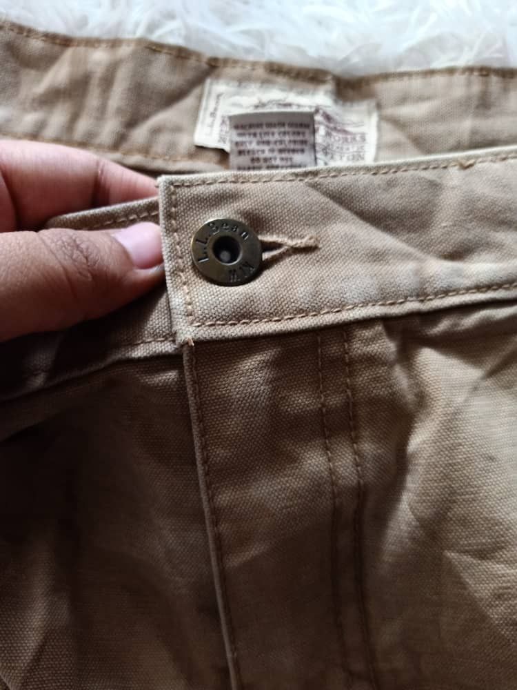 L.L. Bean × Vintage VINTAGE LL.BEAN KATAHDIN IRON WORKS CARPENTER PANTS Size US 38 / EU 54 - 3 Thumbnail