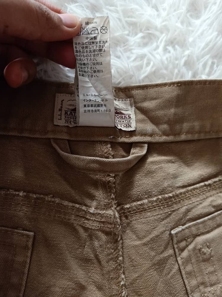 L.L. Bean × Vintage VINTAGE LL.BEAN KATAHDIN IRON WORKS CARPENTER PANTS Size US 38 / EU 54 - 6 Thumbnail