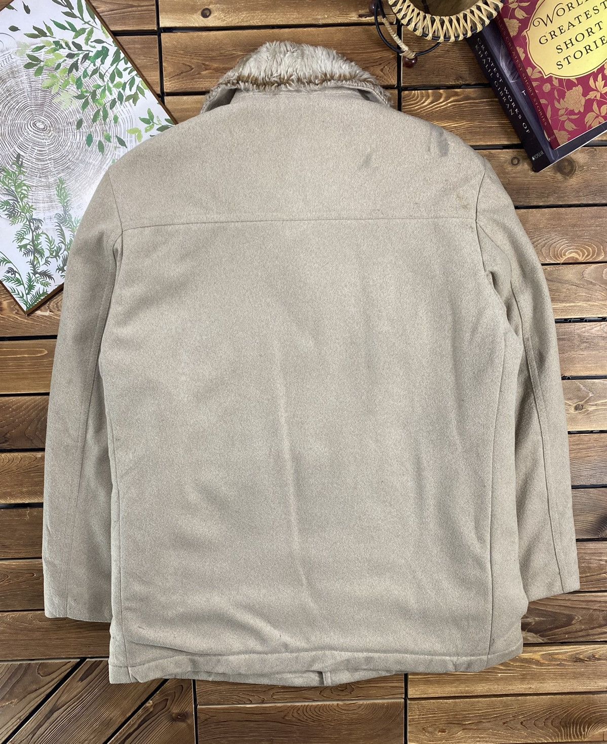 Japanese Brand × Vintage Vintage Japanese Brand Crest Wool Fleece Size L Size US L / EU 52-54 / 3 - 10 Thumbnail