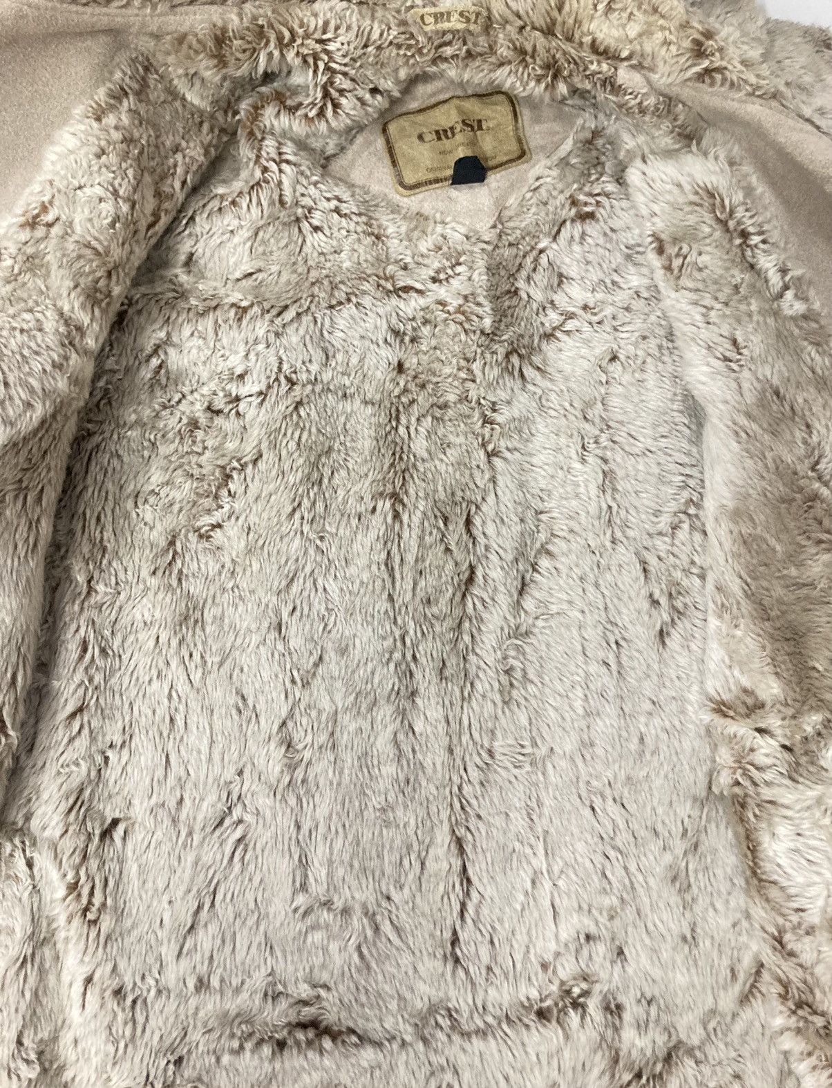 Japanese Brand × Vintage Vintage Japanese Brand Crest Wool Fleece Size L Size US L / EU 52-54 / 3 - 12 Thumbnail