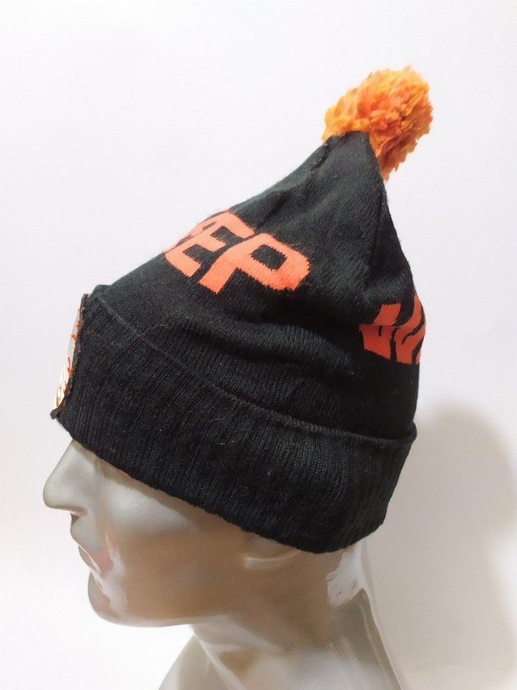 Mishka × New Era 🔥Mishka Cyrillic Eyed logo New Era beanie hat skateboard Size ONE SIZE - 3 Thumbnail
