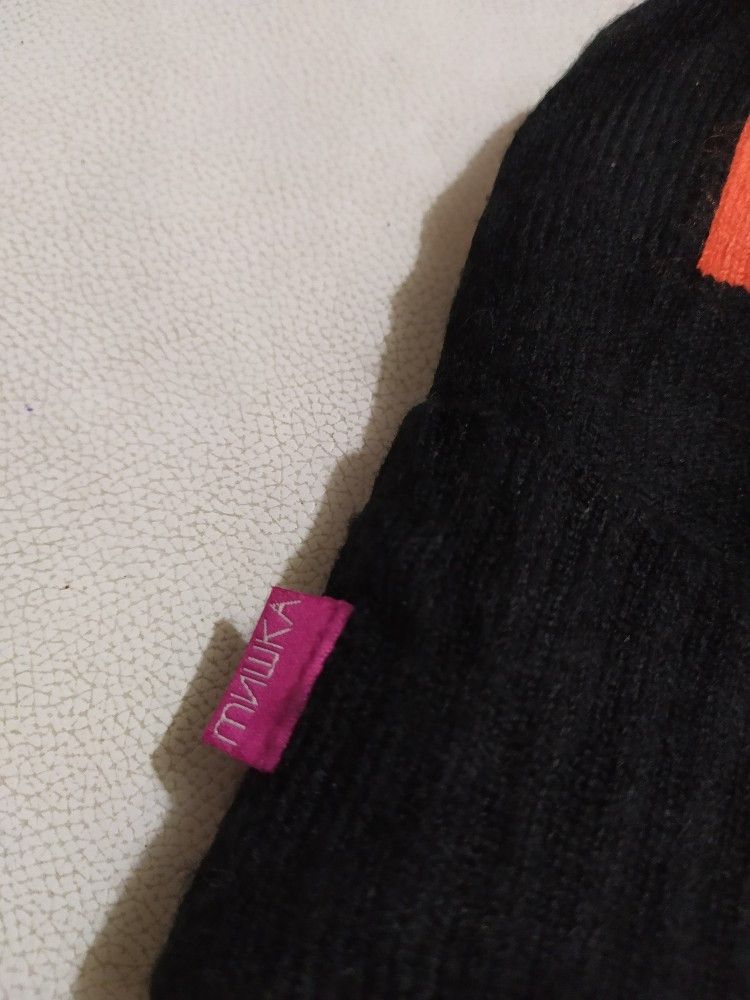Mishka × New Era 🔥Mishka Cyrillic Eyed logo New Era beanie hat skateboard Size ONE SIZE - 6 Thumbnail