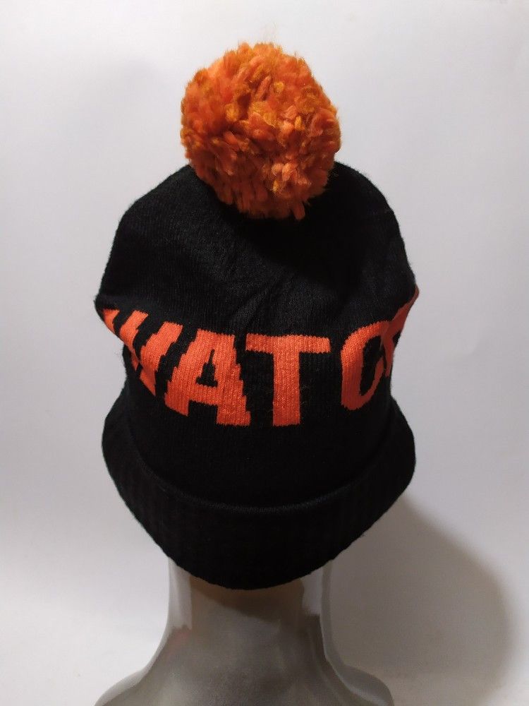 Mishka × New Era 🔥Mishka Cyrillic Eyed logo New Era beanie hat skateboard Size ONE SIZE - 5 Thumbnail