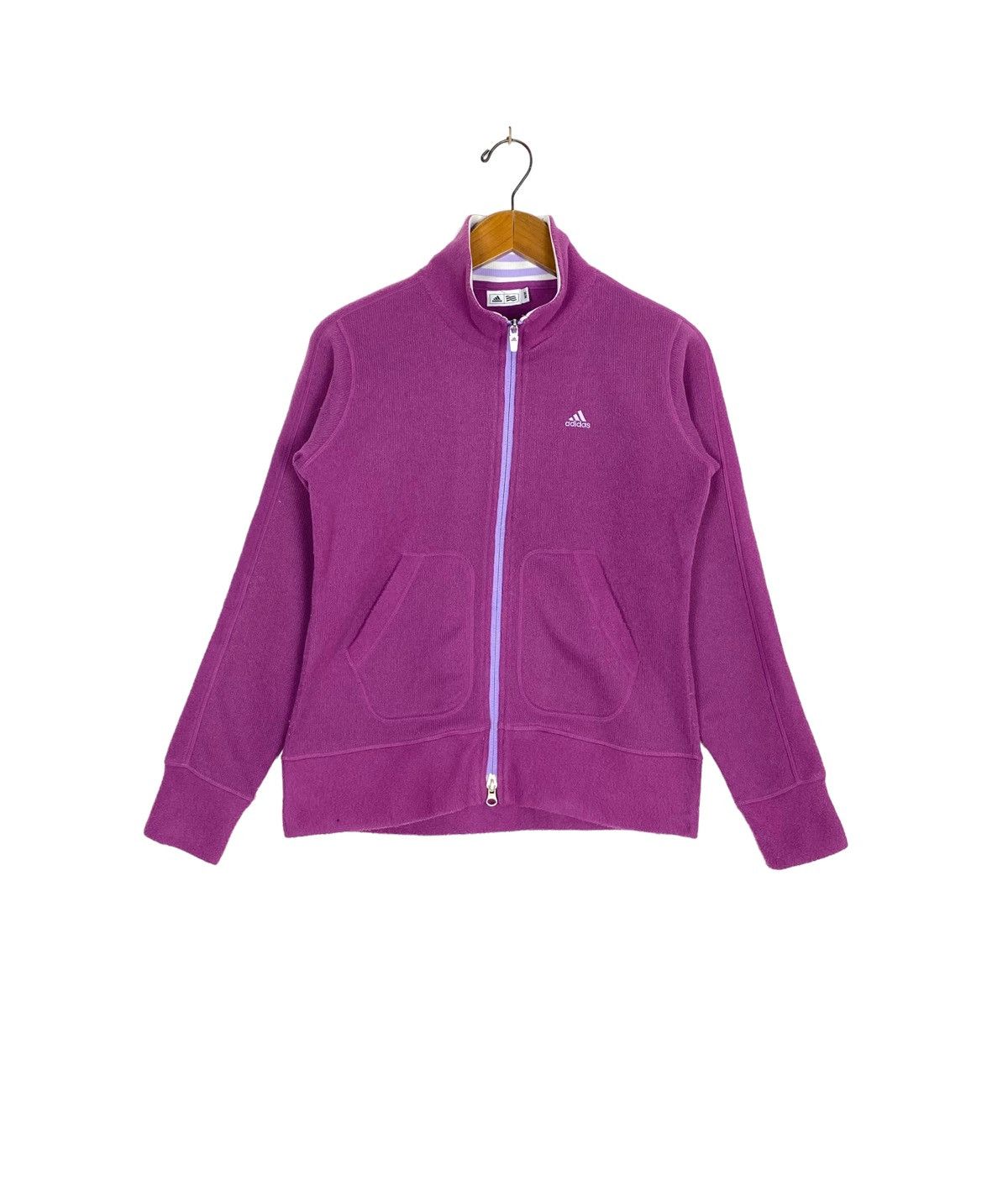 Adidas Rare‼️ Adidas Zipper Embroidery Small Logo Size S / US 4 / IT 40 - 1 Thumbnail