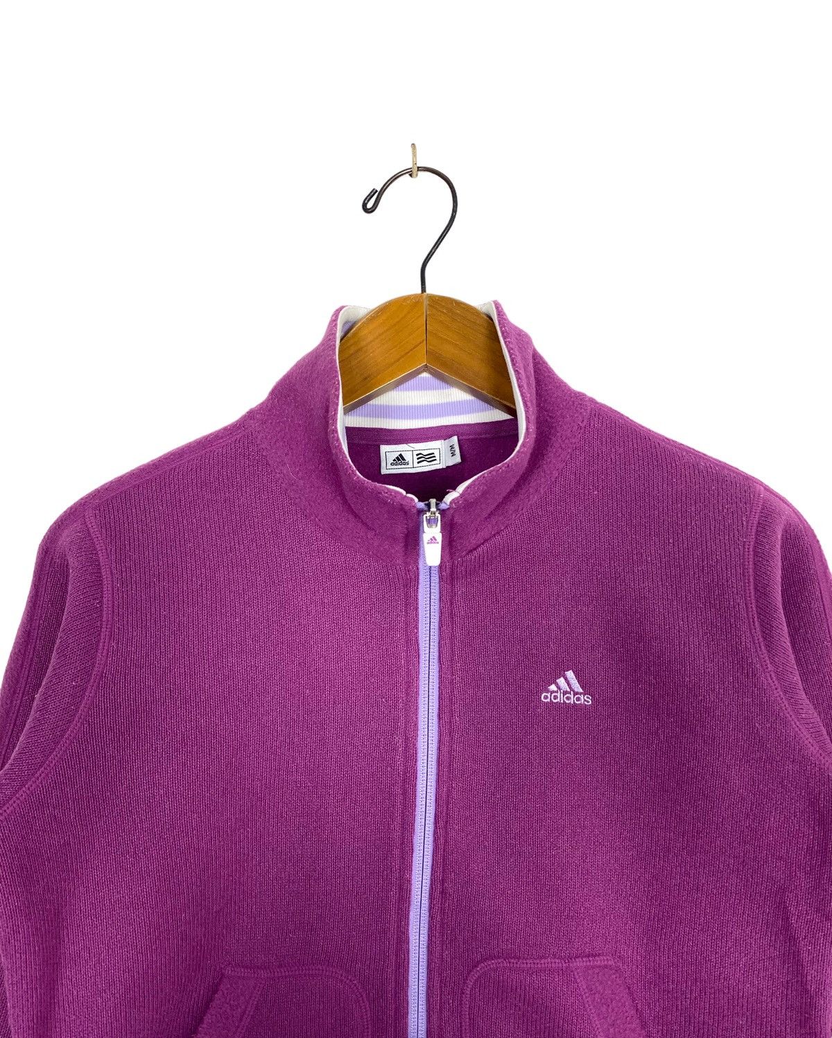 Adidas Rare‼️ Adidas Zipper Embroidery Small Logo Size S / US 4 / IT 40 - 2 Thumbnail