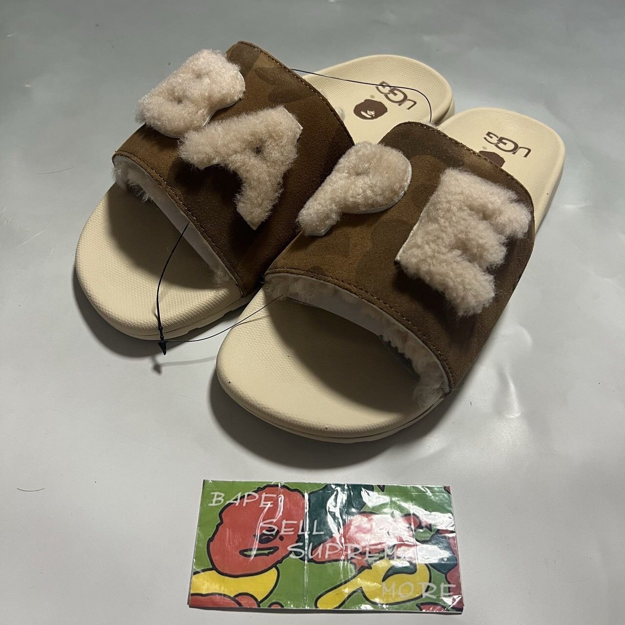 Bape slides clearance ugg