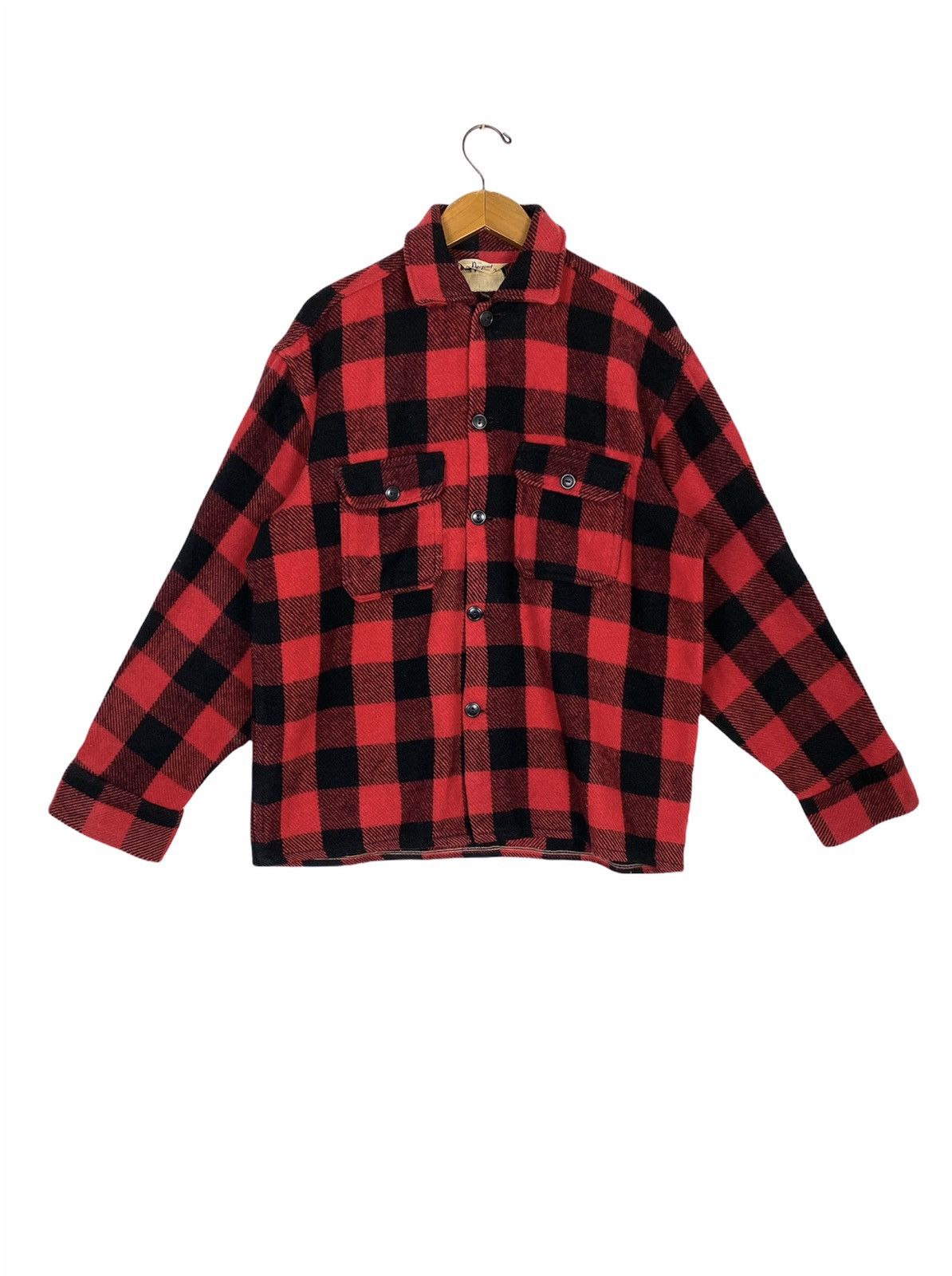 Vintage Rare‼️ Vintage 70’s The Regent Wool Shirt Medium Size Size US M / EU 48-50 / 2 - 1 Thumbnail
