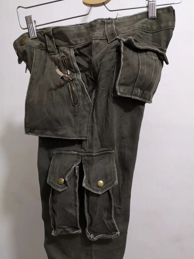 Japanese Brand Unknown Japanese Brand Multipocket Tactical Cargo Pants Size US 26 / EU 42 - 9 Thumbnail