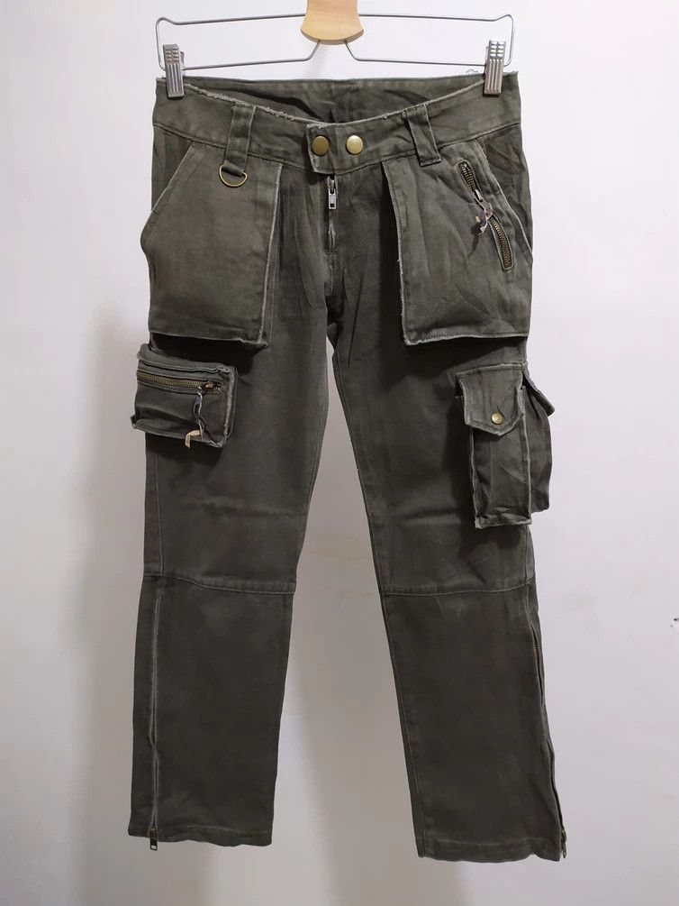 image of Unknown Multipocket Tactical Cargo Pants in Olive, Men's (Size 26)