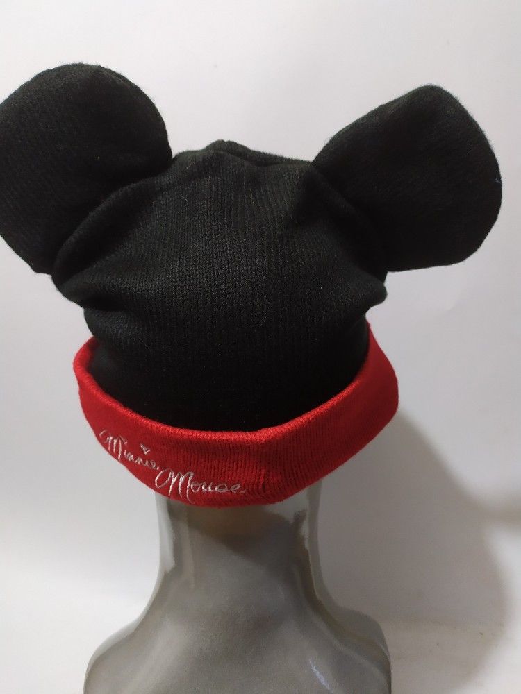 Disney 🔥Bunny Horn devil Mickey Beanie Hats Disney Size ONE SIZE - 4 Thumbnail