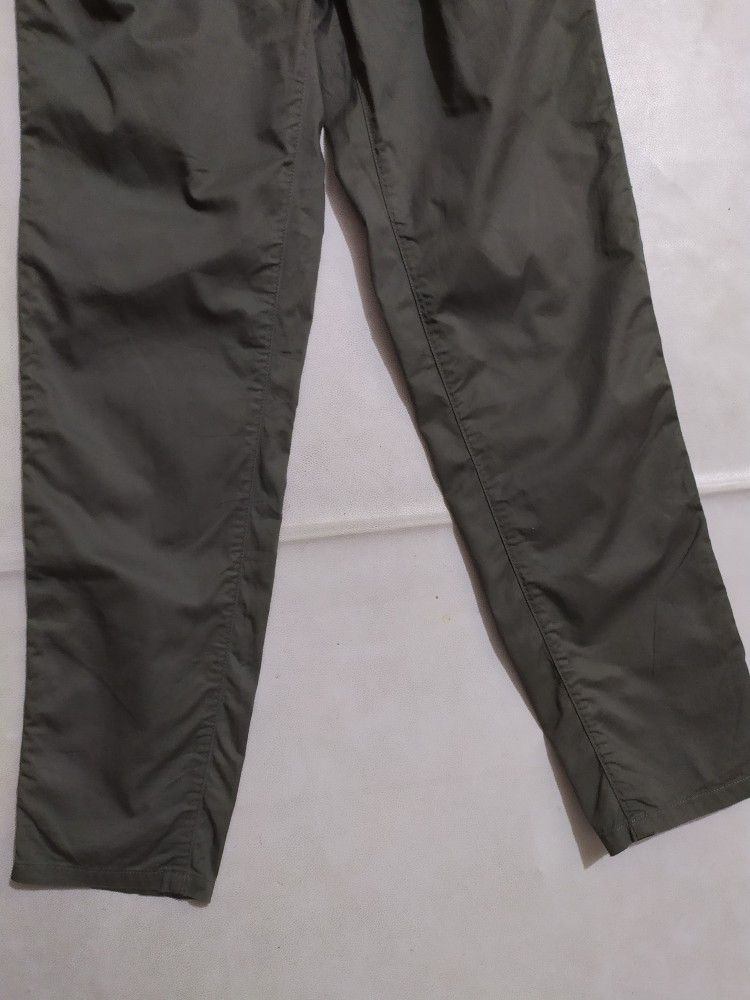 Christophe Lemaire × Lemaire × Uniqlo Uniqlo X Lemaire Casual Olive Pants Stretch Waist Size US 29 - 5 Thumbnail