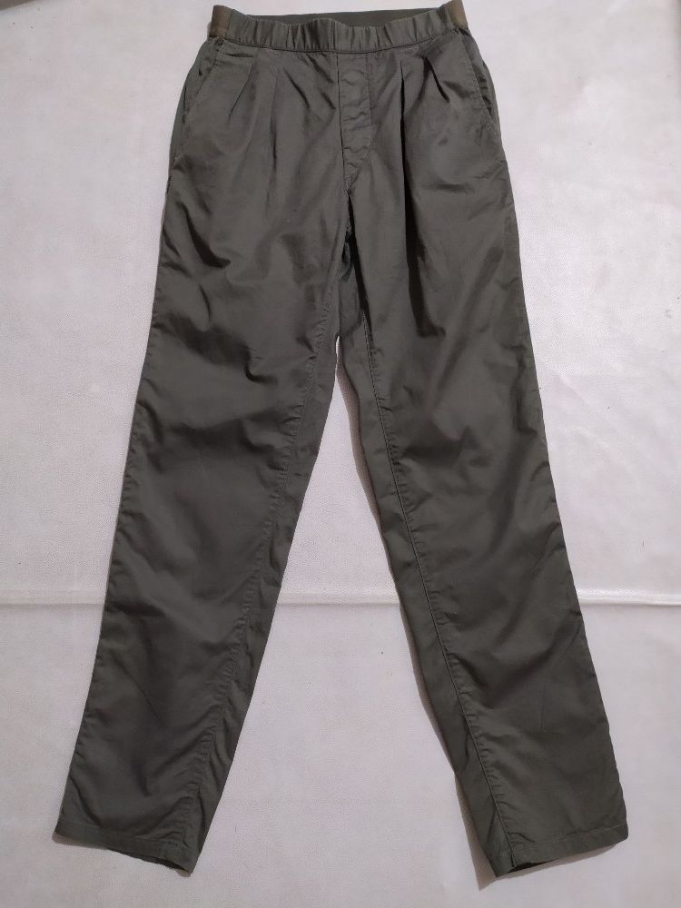 Christophe Lemaire × Lemaire × Uniqlo Uniqlo X Lemaire Casual Olive Pants Stretch Waist Size US 29 - 3 Thumbnail