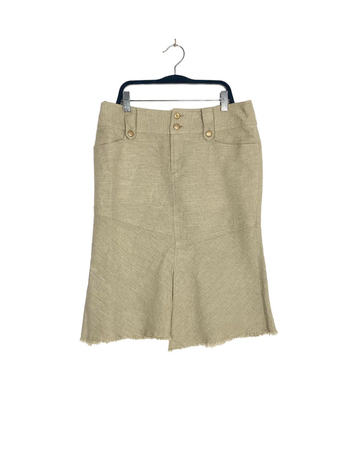 Japanese Brand Rare‼️ Bosch Tweed Mini Skirt Size 29" - 1 Thumbnail