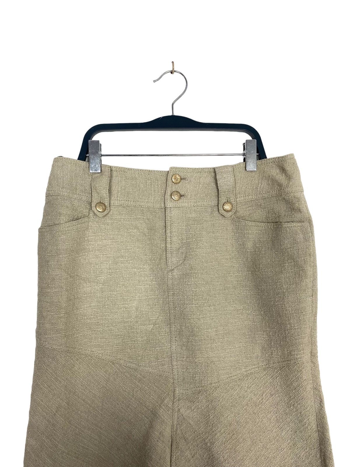 Japanese Brand Rare‼️ Bosch Tweed Mini Skirt Size 29" - 2 Thumbnail