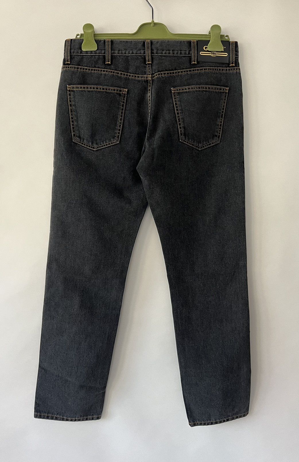 Gucci 🔥$1.4K Value🔥 Gucci Logo Embroidered Tiger Patch Denim Jeans Size US 30 / EU 46 - 4 Thumbnail