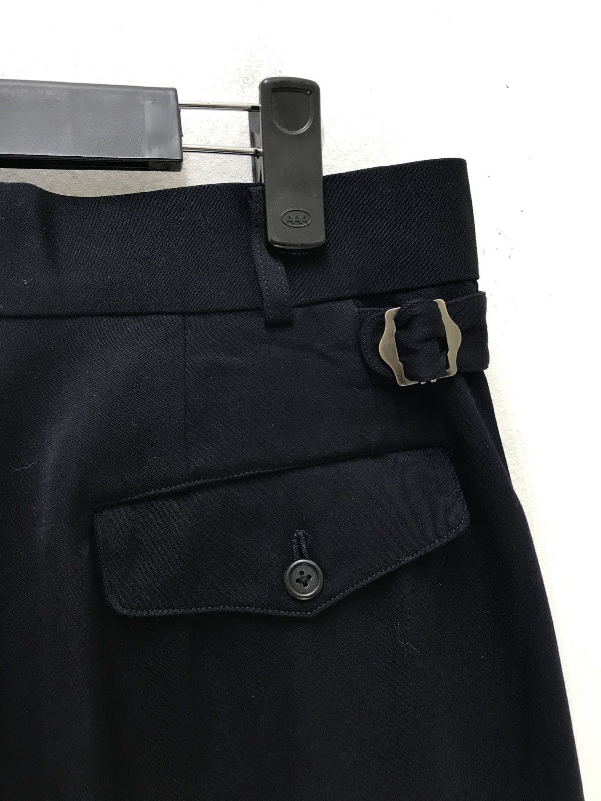 Yohji Yamamoto Wide Wool Trouser Y's For Men Yohji Yamamoto Baggy Size US 31 - 3 Thumbnail