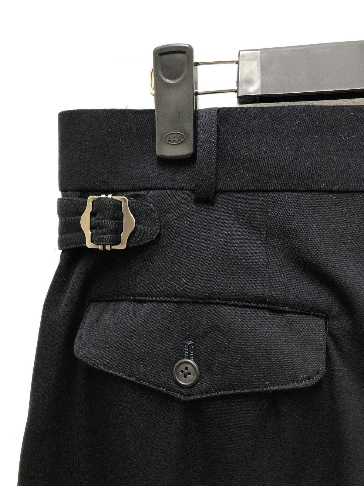 Yohji Yamamoto Wide Wool Trouser Y's For Men Yohji Yamamoto Baggy Size US 31 - 4 Thumbnail