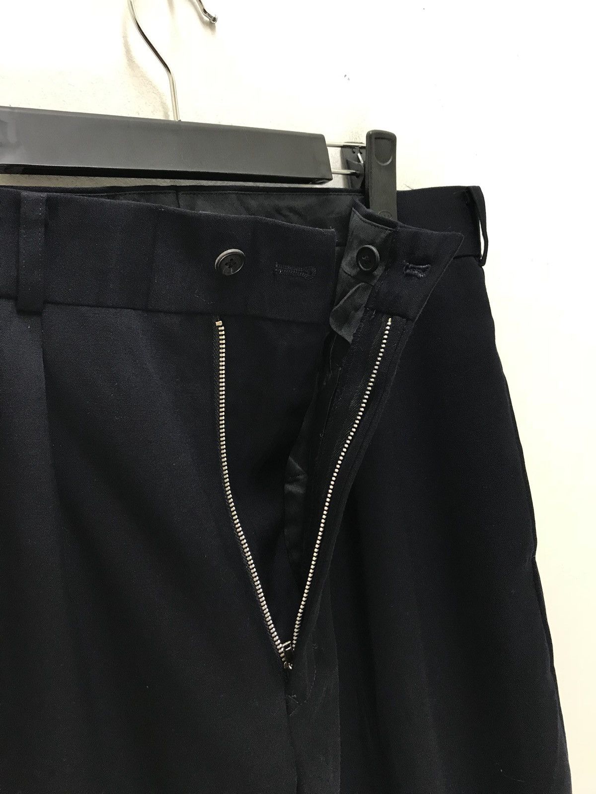 Yohji Yamamoto Wide Wool Trouser Y's For Men Yohji Yamamoto Baggy Size US 31 - 8 Thumbnail