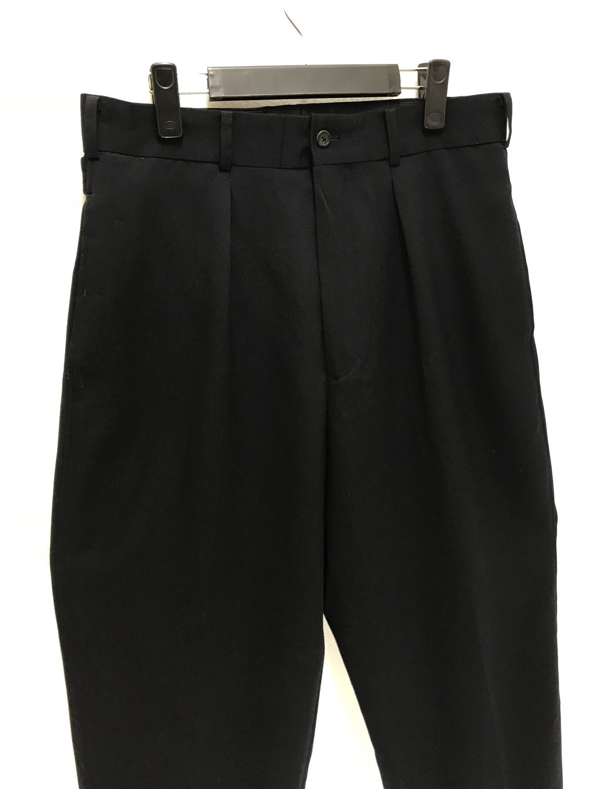 Yohji Yamamoto Wide Wool Trouser Y's For Men Yohji Yamamoto Baggy Size US 31 - 7 Thumbnail