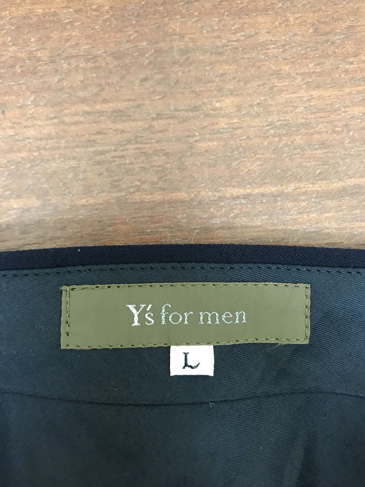 Yohji Yamamoto Wide Wool Trouser Y's For Men Yohji Yamamoto Baggy Size US 31 - 9 Thumbnail