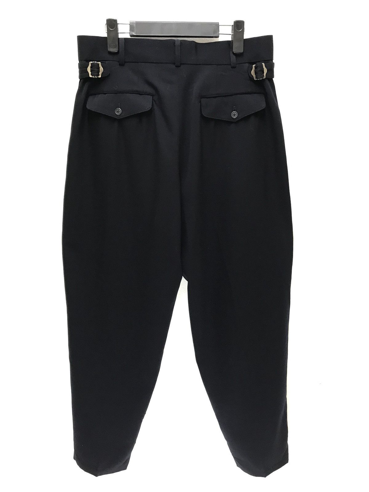 Yohji Yamamoto Wide Wool Trouser Y's For Men Yohji Yamamoto Baggy Size US 31 - 1 Thumbnail