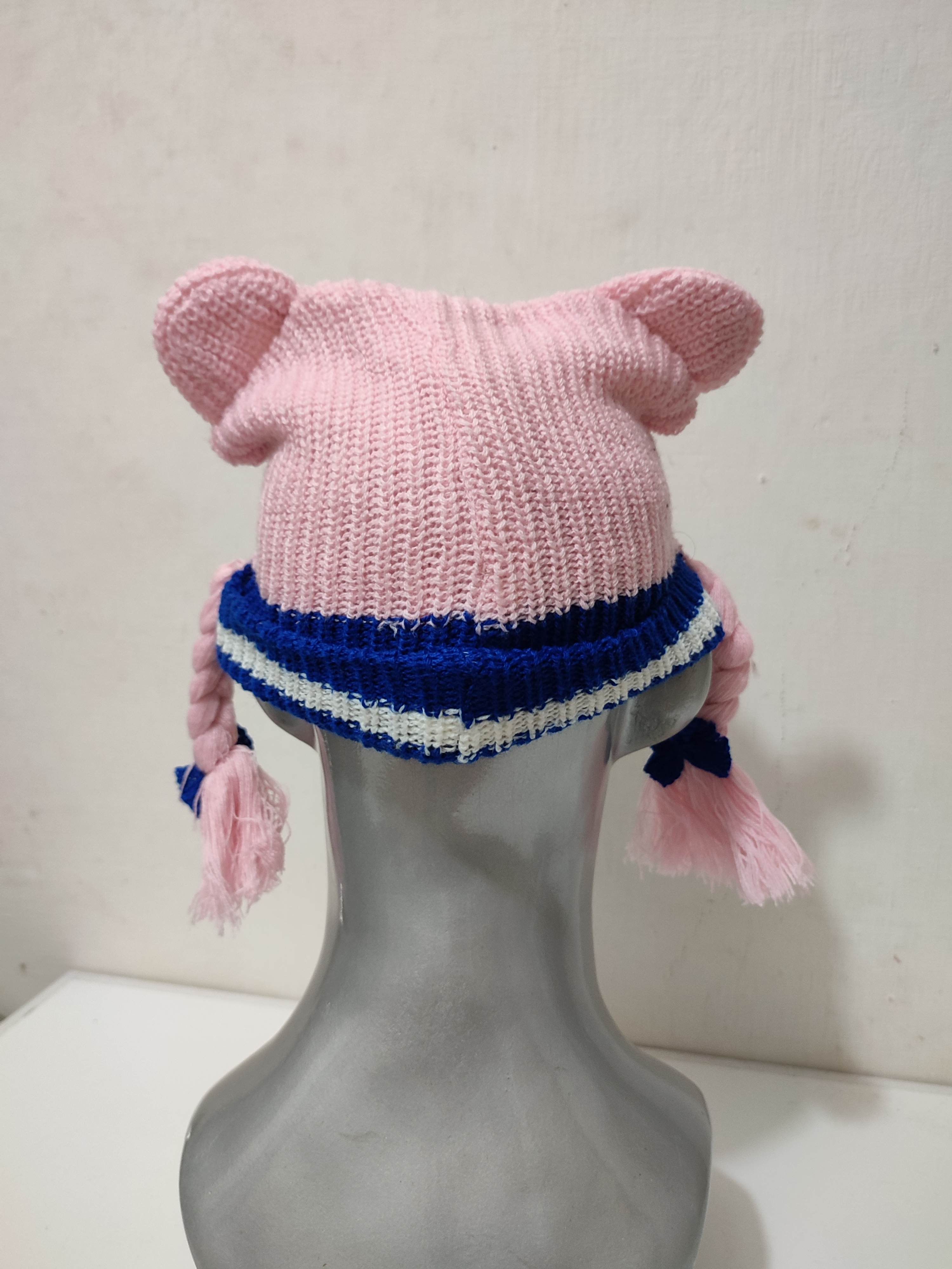 Other 🔥Cartoon Beanie Bunny Ear Design Hats Size ONE SIZE - 7 Thumbnail