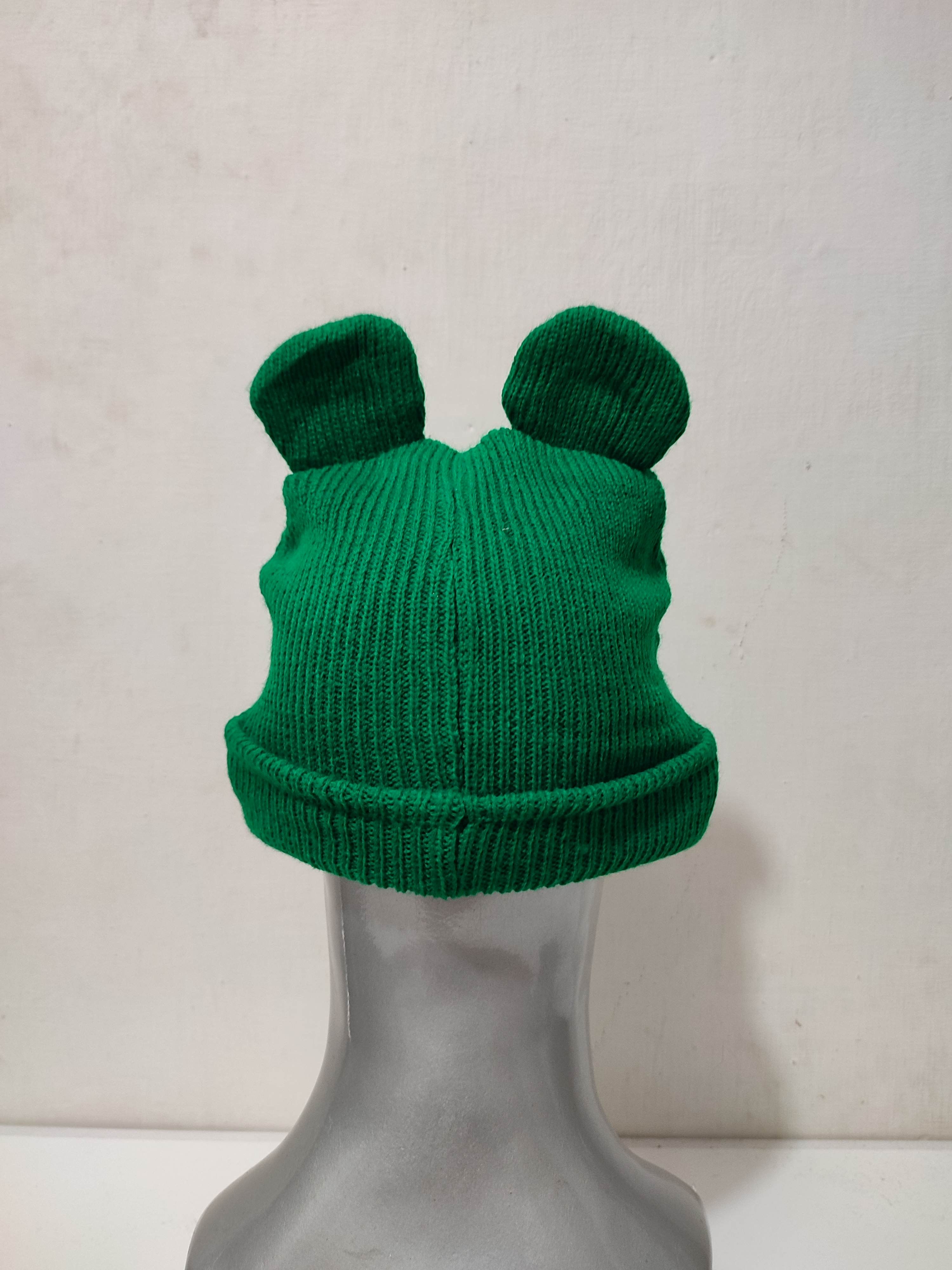 Other 🔥Unknown Cartoon Frog Beanie Bunny Horn design Hats Size ONE SIZE - 6 Thumbnail