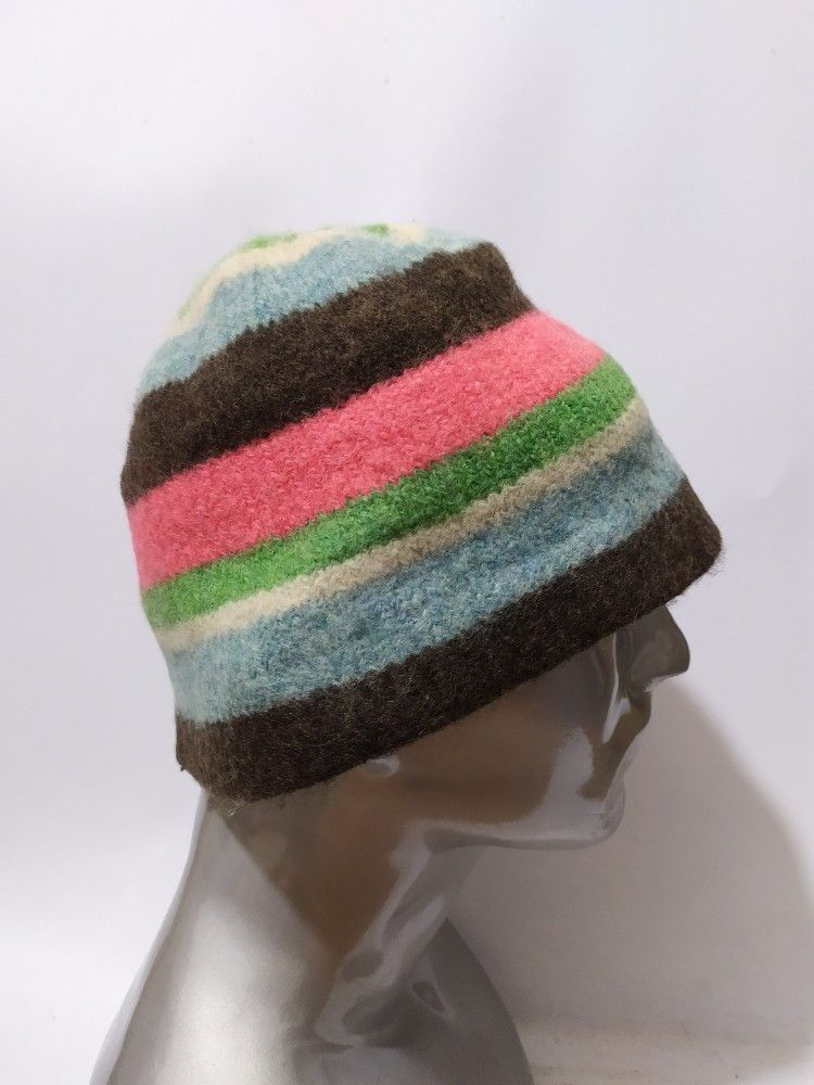 🔥Robert Mackie Multicolor Stripes hats