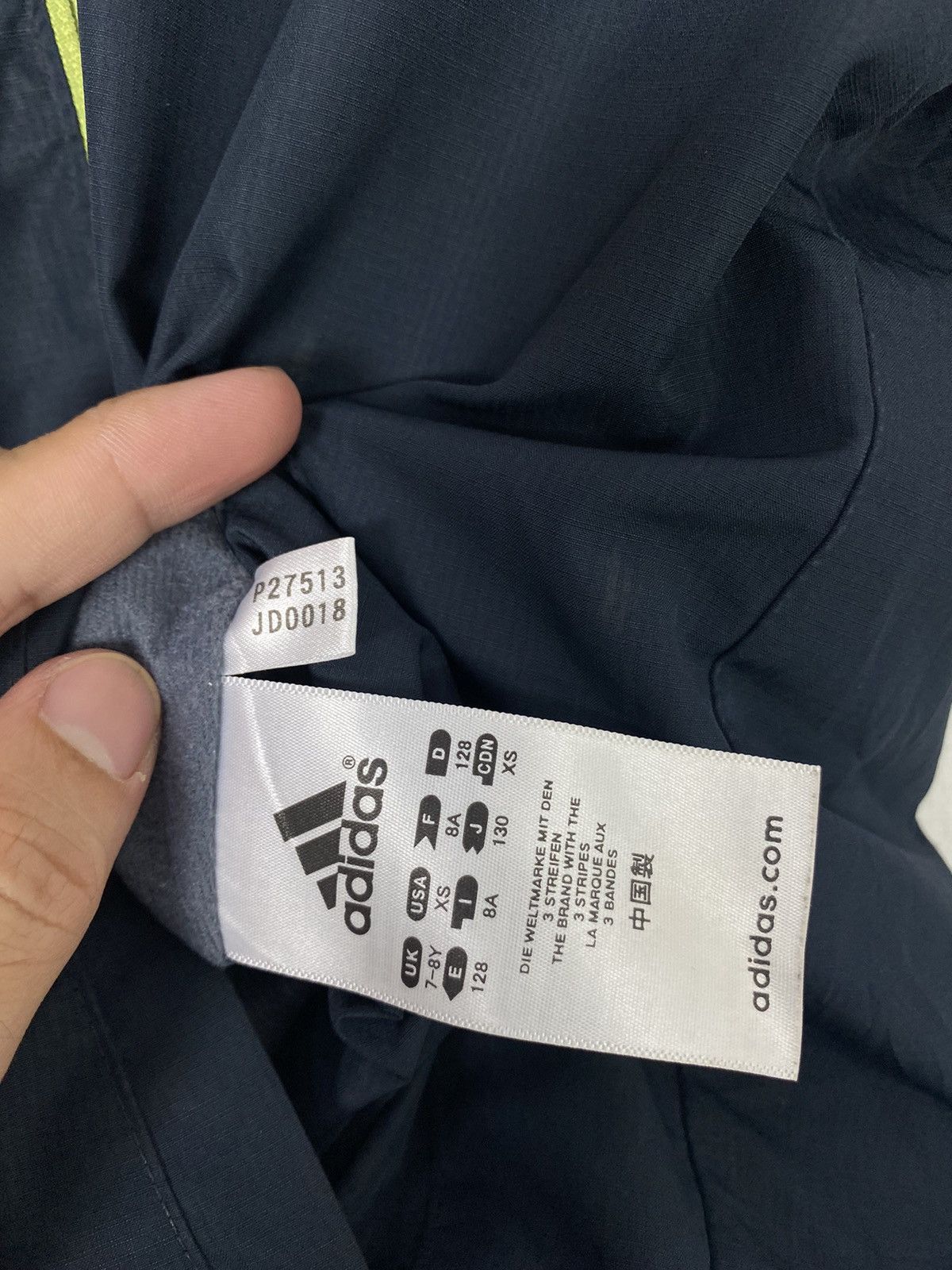 Adidas Rare‼️ Adidas Reversible Deep Pile Big Logo Size US XS / EU 42 / 0 - 8 Thumbnail