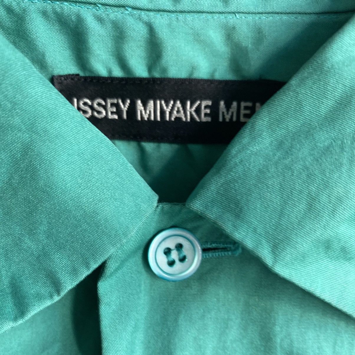 Issey Miyake SS02 Runway Issey Miyake Back Patchwork Shirt Size US L / EU 52-54 / 3 - 7 Thumbnail