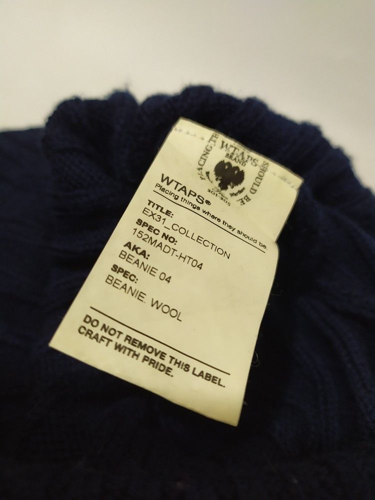 Wtaps 🔥Wtaps Beanie Logo Design Size ONE SIZE - 7 Thumbnail