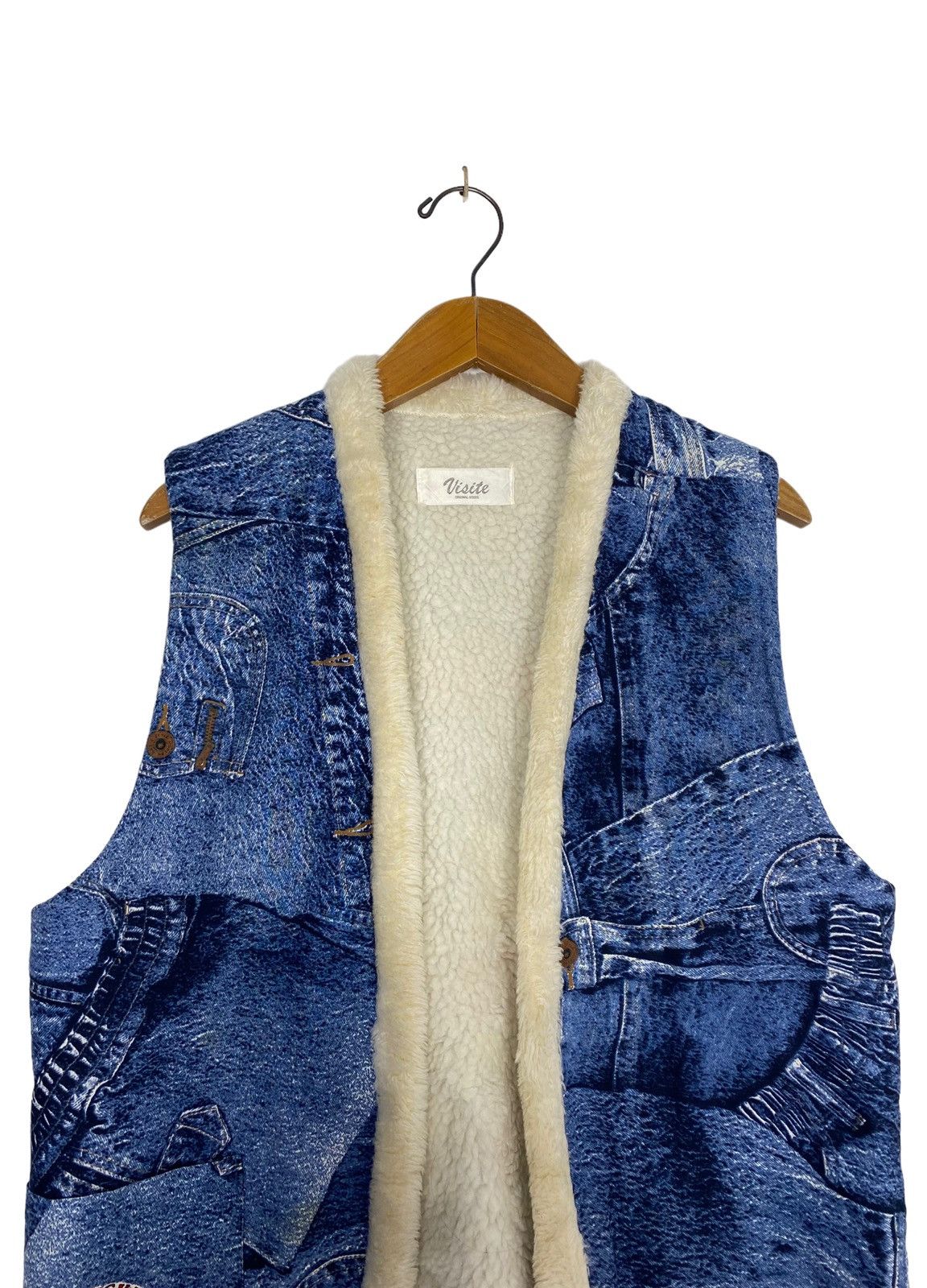 Japanese Brand Rare‼️ Vintage Speed Kickers Vest Fur Inside Big Logo Japan Size US M / EU 48-50 / 2 - 4 Thumbnail