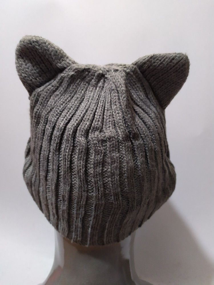 Other 🔥Unknown Cats Bunny Horn beanie Nice hats Size ONE SIZE - 5 Thumbnail